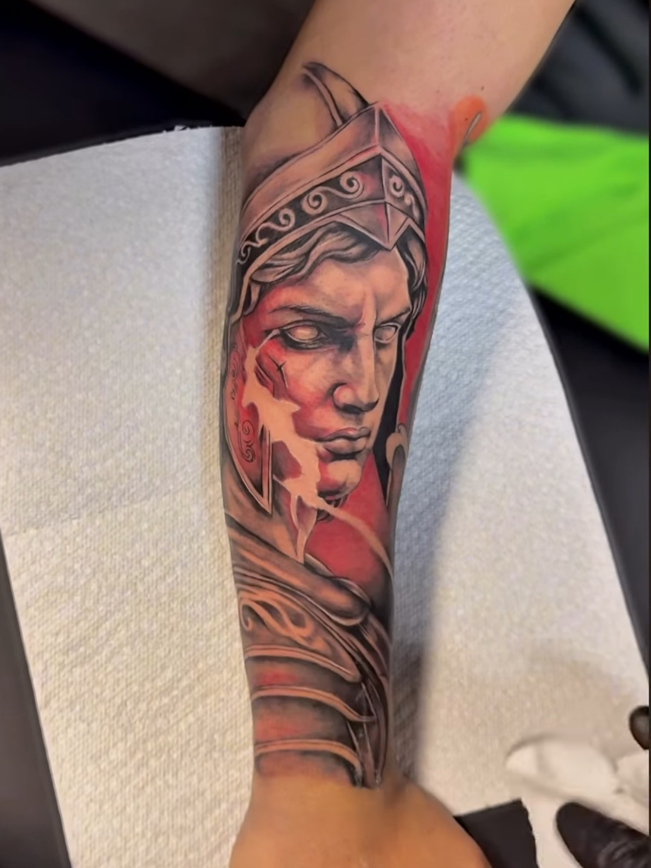 Portrait realism tattoo by Elier at Horimu Studio