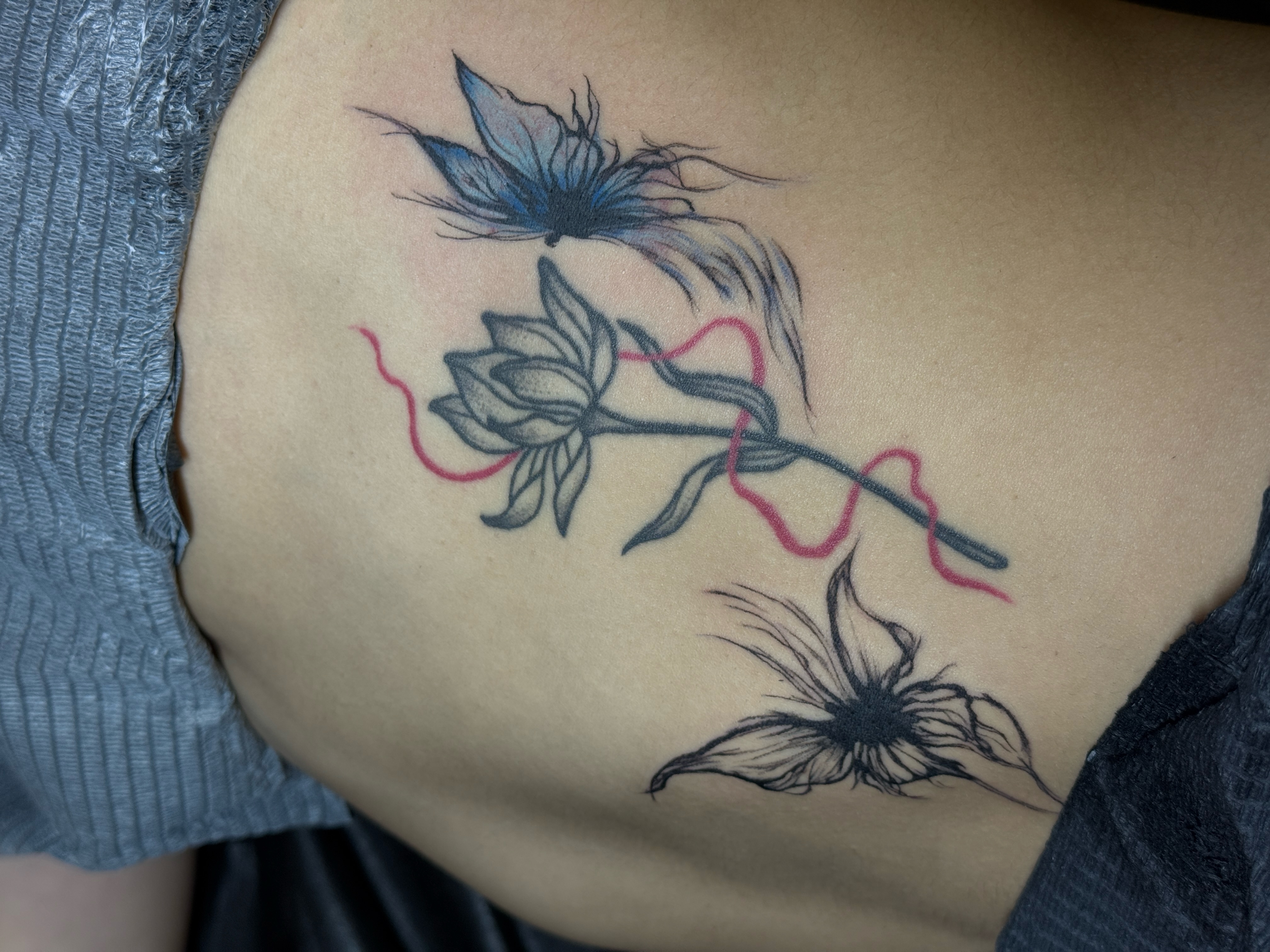 Tattoo portfolio piece by Isaiah at Horimu Studio