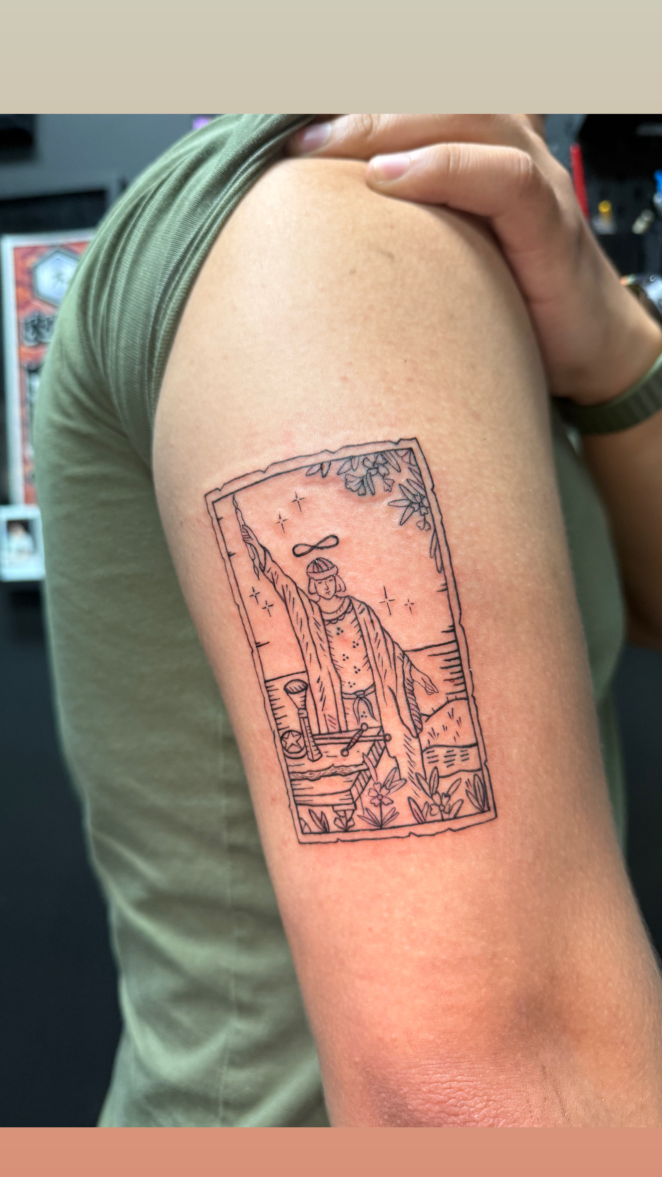 Neo-traditional tattoo design by Nguyen