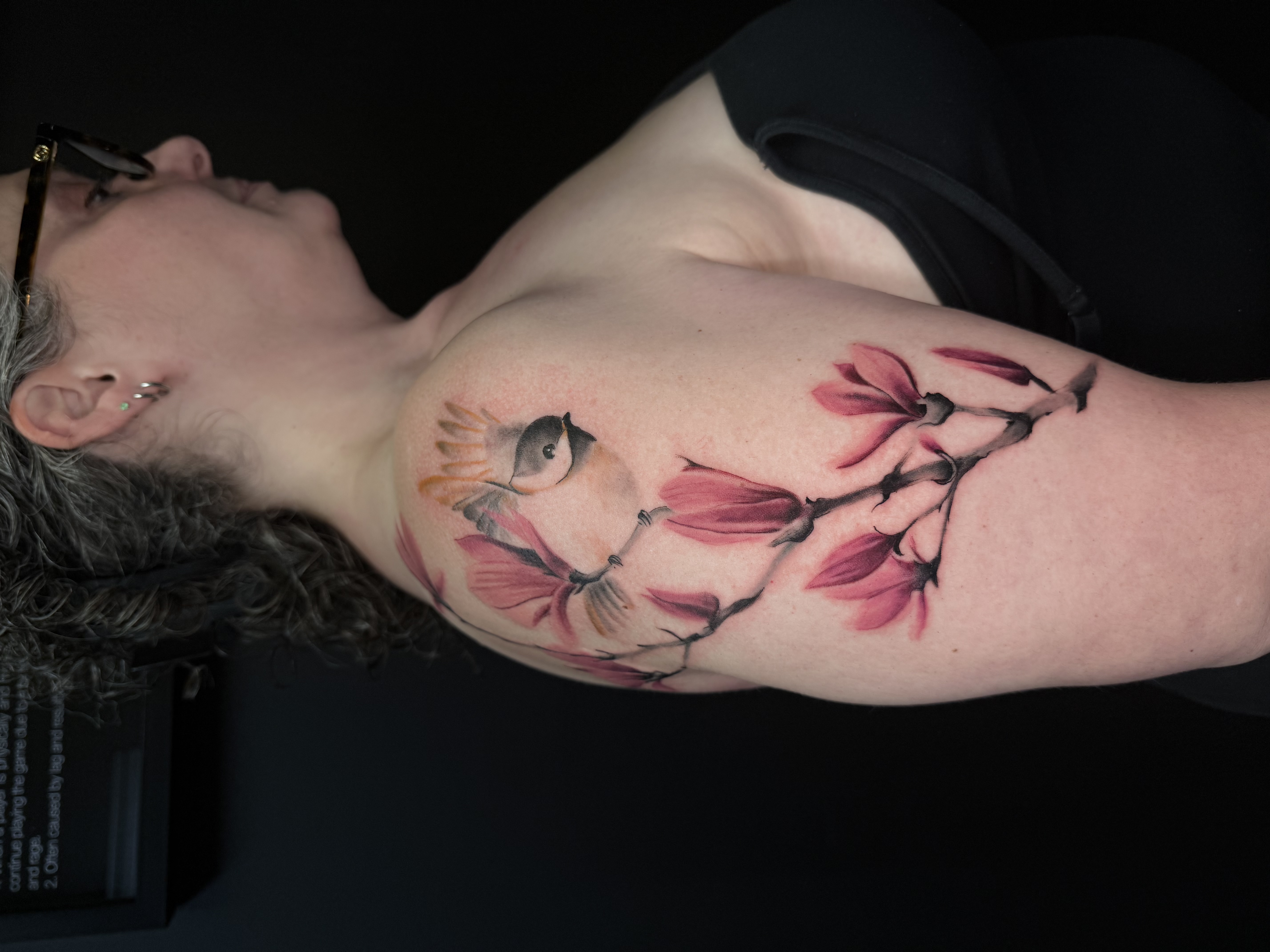 Neo-traditional tattoo shading by Nguyen