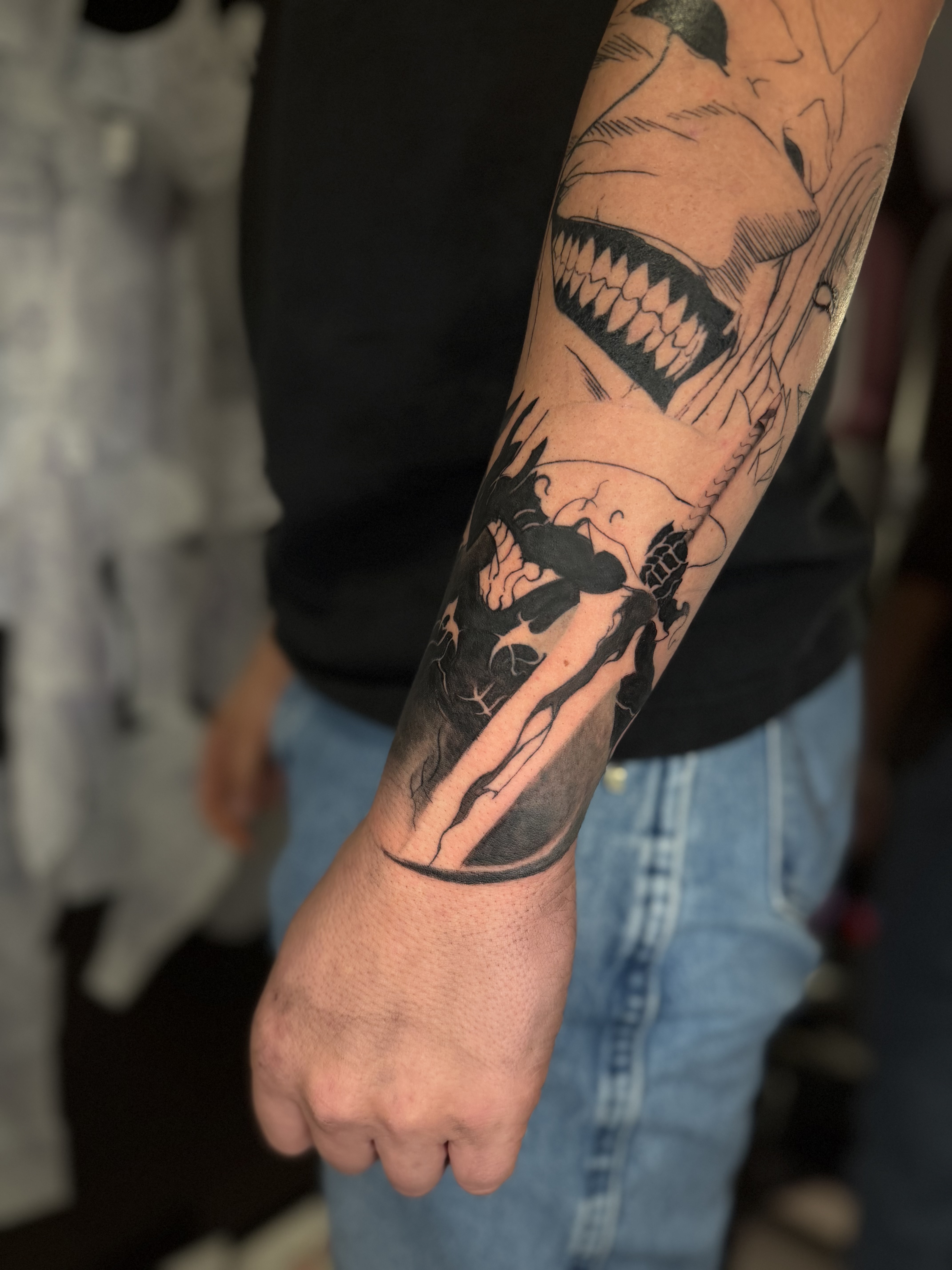 Tattoo artwork by Nguyen at Horimu Studio