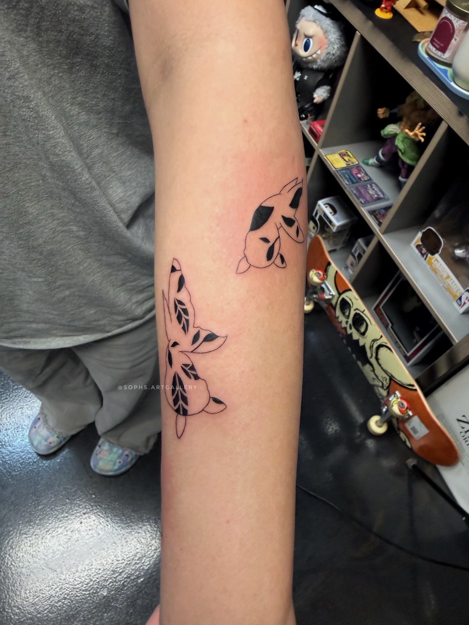 Custom realism tattoo by Sophia at Horimu Ink Studio